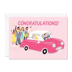 Congratulations! Wedding Car