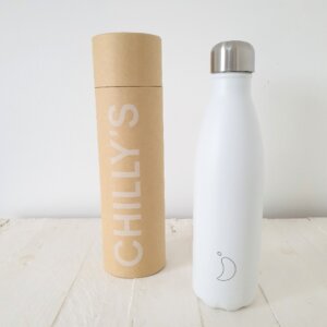 Chillys Bottle: Monochrome Edition White