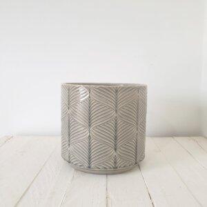 Wavy Pot Cover - Grey Large