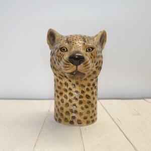 Leopard Utensils Pot by Quail Ceramics