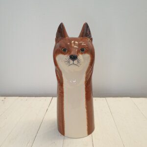 Fox Vase by Quail Ceramics
