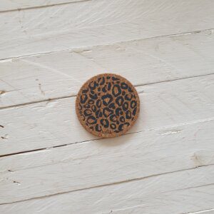 Leopard Cork Coasters