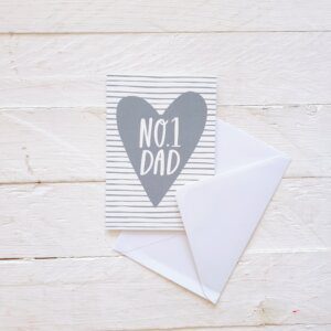 No.1 Dad Card by Sadler Jones