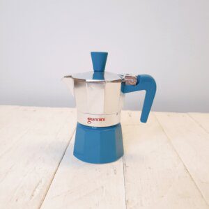 Coffee Percolator - 1 Cup - Blue by Giannini