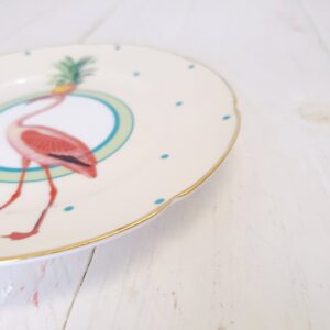 Flamingo Cake Plate