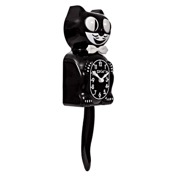 Kit Cat Klock Black