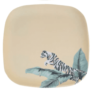 Tiger Bamboo Plate