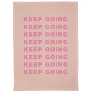 Keep Going Tea Towel by Emily Brooks
